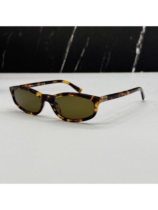 NEW MIU MIU MUA06S 14L09Z SUNGLASSES HAVANA WOMEN MU A06S, SMU A06 EYEWEAR main image 7